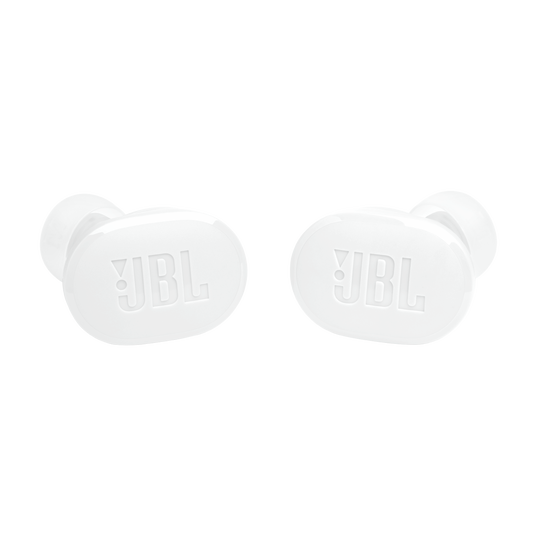 JBL Tune Buds - White - True wireless Noise Cancelling earbuds - Front